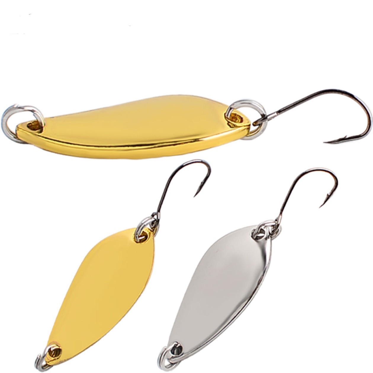 12pcs Metal Spoon Spinner Lure - Fishing Lure Crankbait 评论和价格