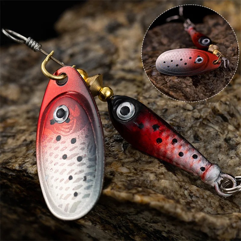 Fishing Spinner Lure Metal Rot - Fishing Lure Blade Bait 评论和价格