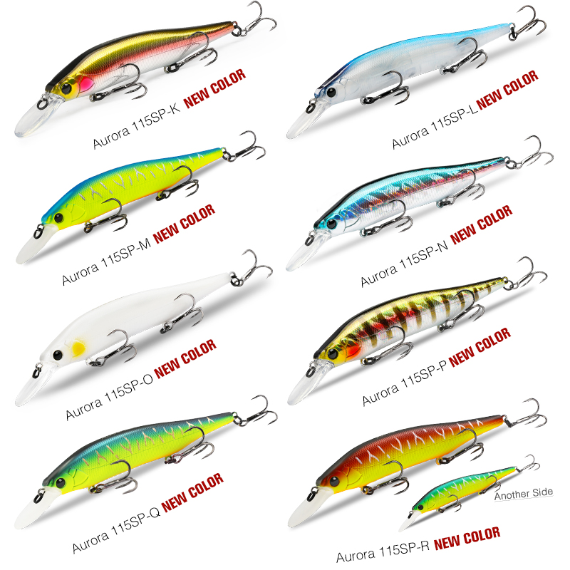 TSURINOYA 115mm 17.2g Suspendi - Fishing Lure Jerkbait 评论和价格