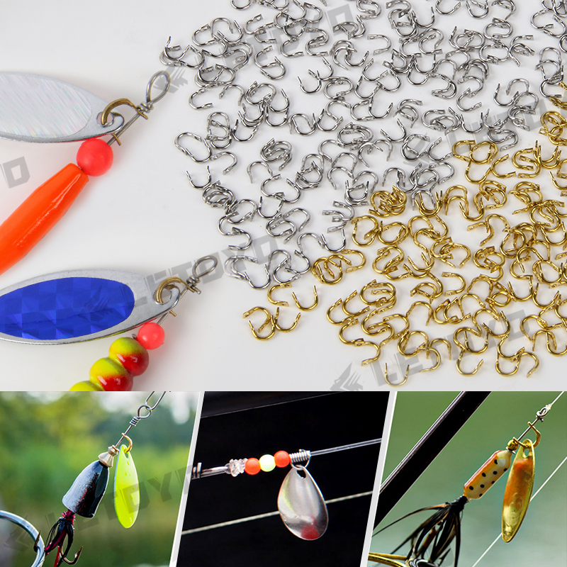 LETOYO 100pcs Folded Clevises  - Fishing Lure Kit 评论和价格