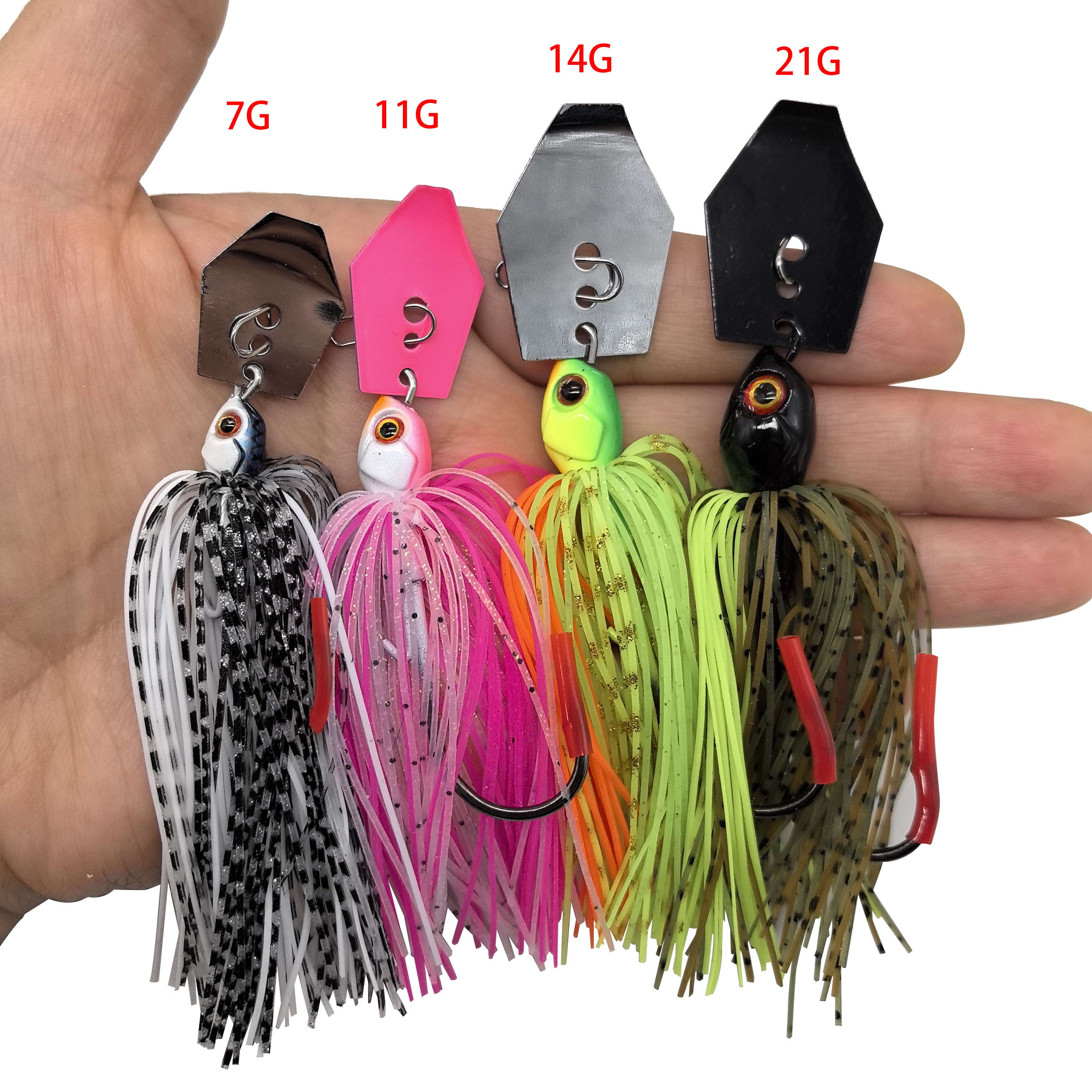 Mycena 7G/9G/11G/14G/21G fishi - Fishing Lure Buzzbait 评论和价格
