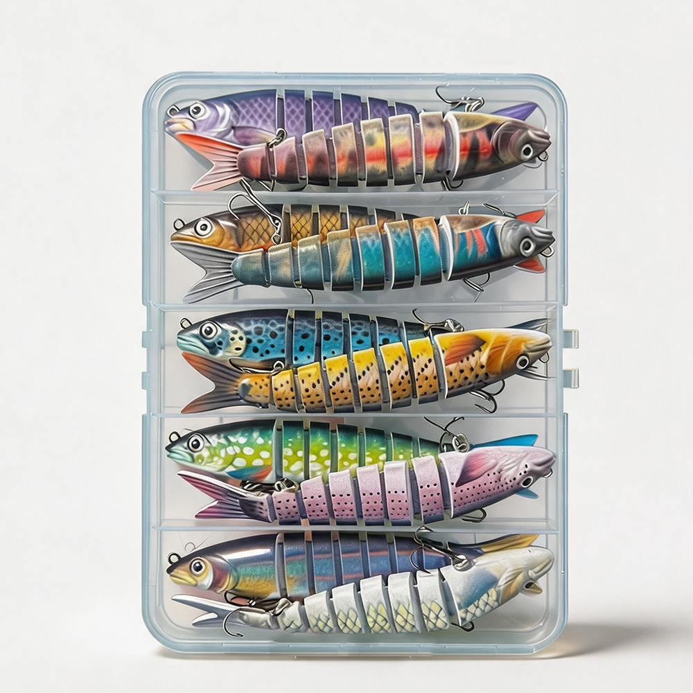10 pcs Fishing Lures for Bass  - Fishing Lure Swimbait 评论和价格