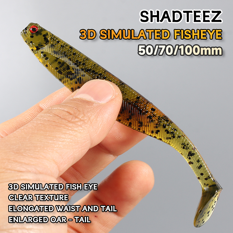 2022 Supercontinent ShadTeez 5 - Fishing Lure Soft Plastic 评论和价格