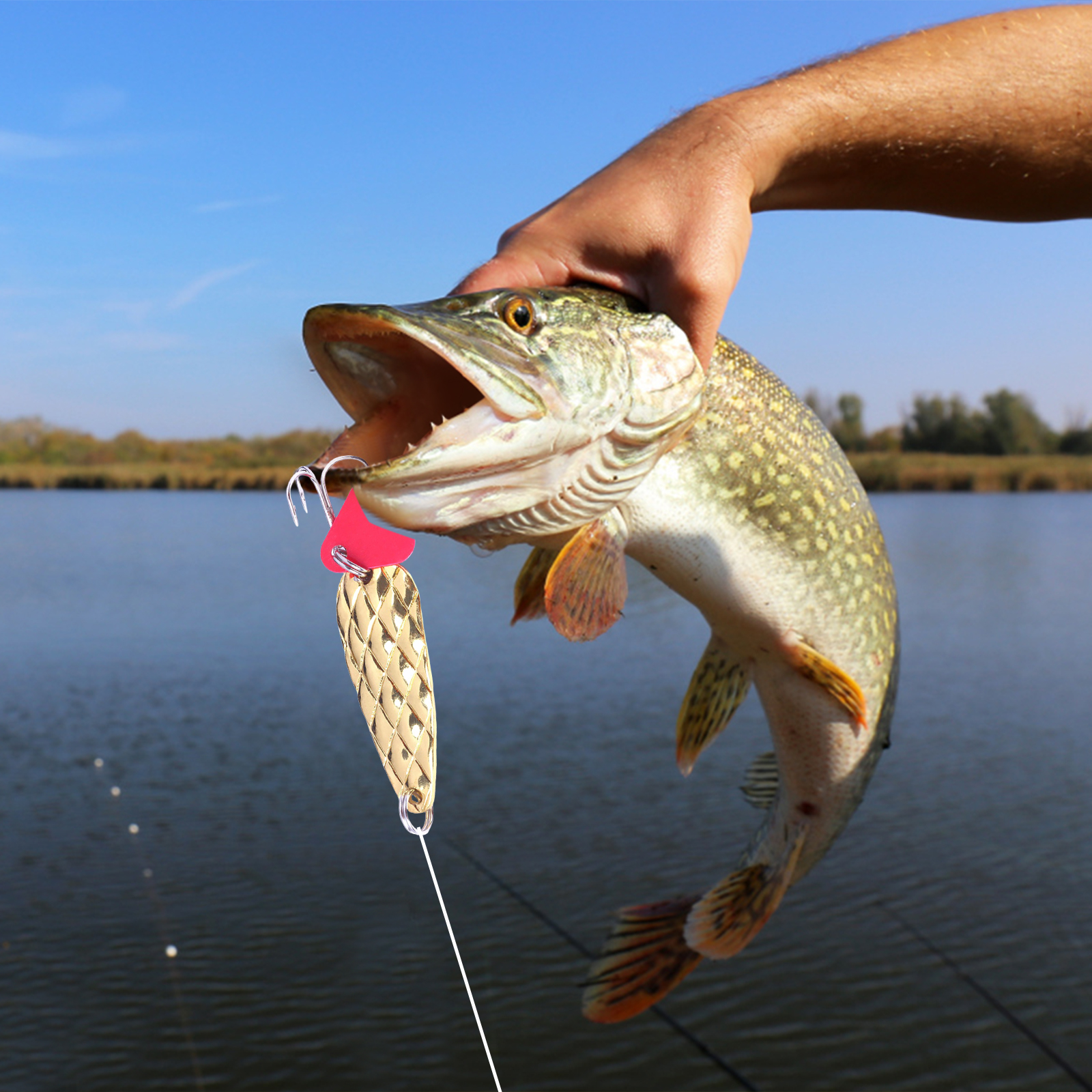 Metal Spoons Fishing Lures 9g  - Fishing Lure Spoon 评论和价格