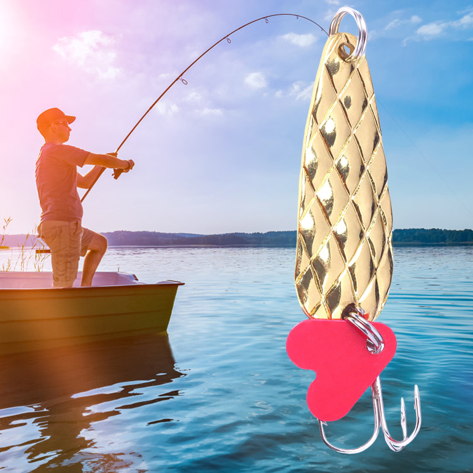 Metal Spoons Fishing Lures 9g  - Fishing Lure Spoon 评论和价格