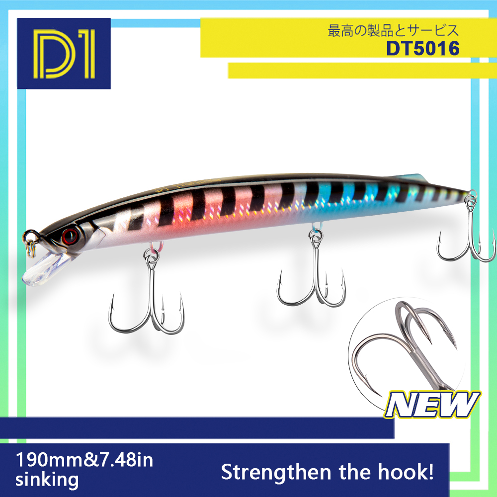 D1 Sea Fishing Minnow Lure 190 - Fishing Lure Buzzbait 评论和价格