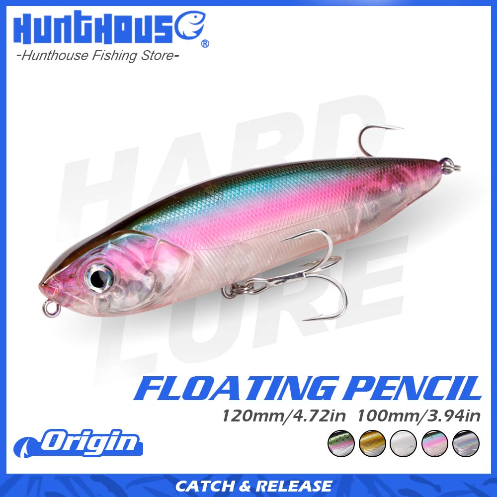 Hunthouse WTD Pencil Fishing L - Fishing Lure Topwater 评论和价格
