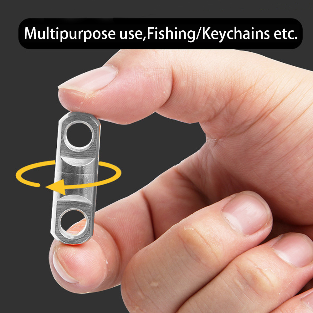 10pcs Solid Swivels for Fishin - Fishing Lure Accessories 评论和价格