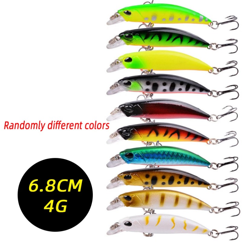 3/5/8PCS Random Fishing Lure S - Fishing Lure Crankbait 评论和价格