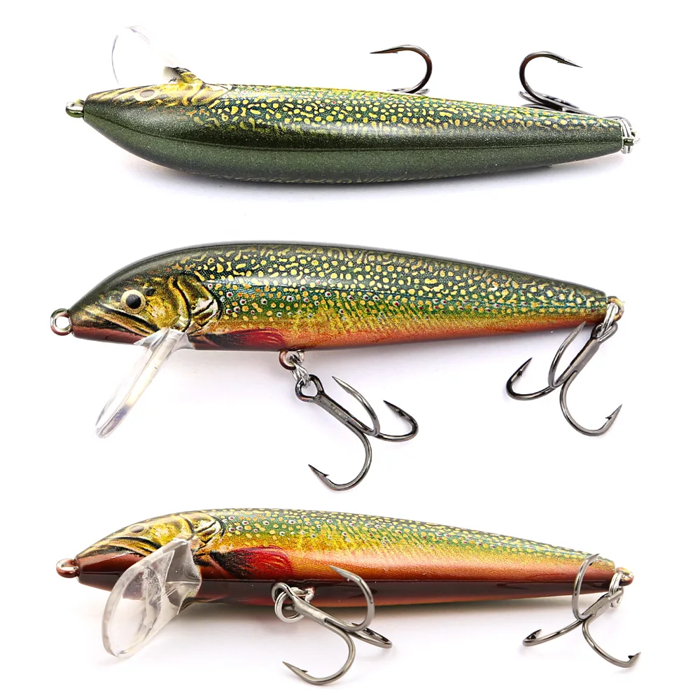 B&U 80mm Sinking Minnow Wobbli - Fishing Lure Jerkbait 评论和价格
