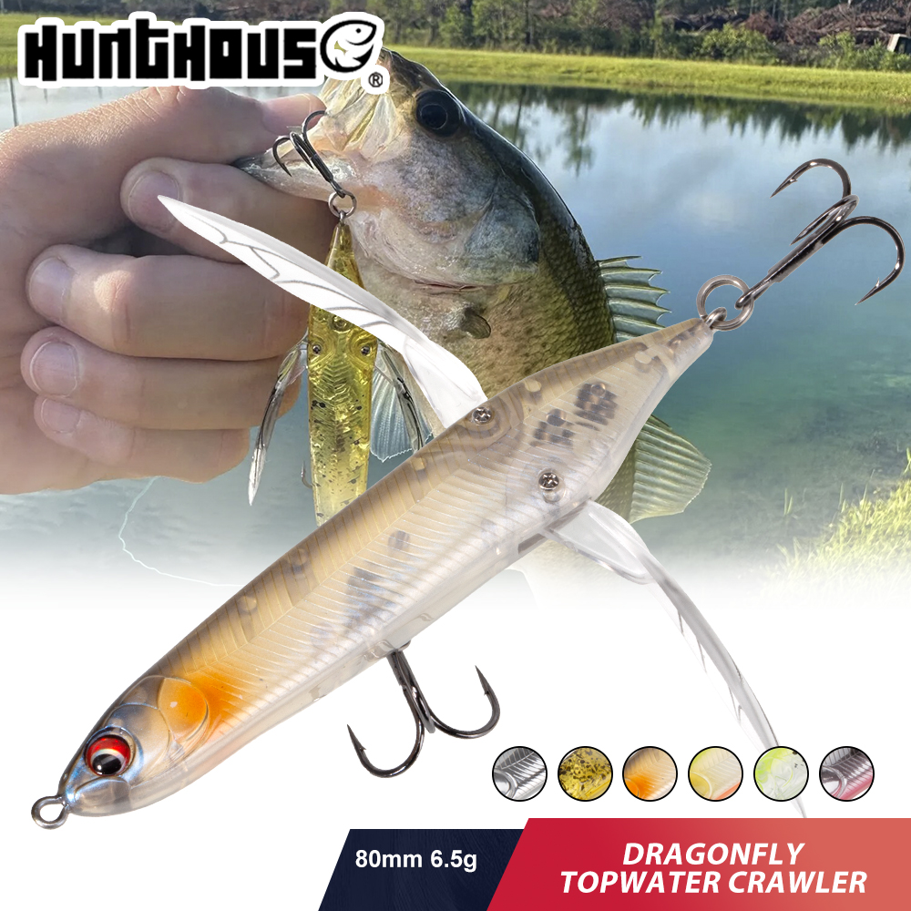 Hunthouse Floating Topwater Dr - Fishing Lure Popper 评论和价格