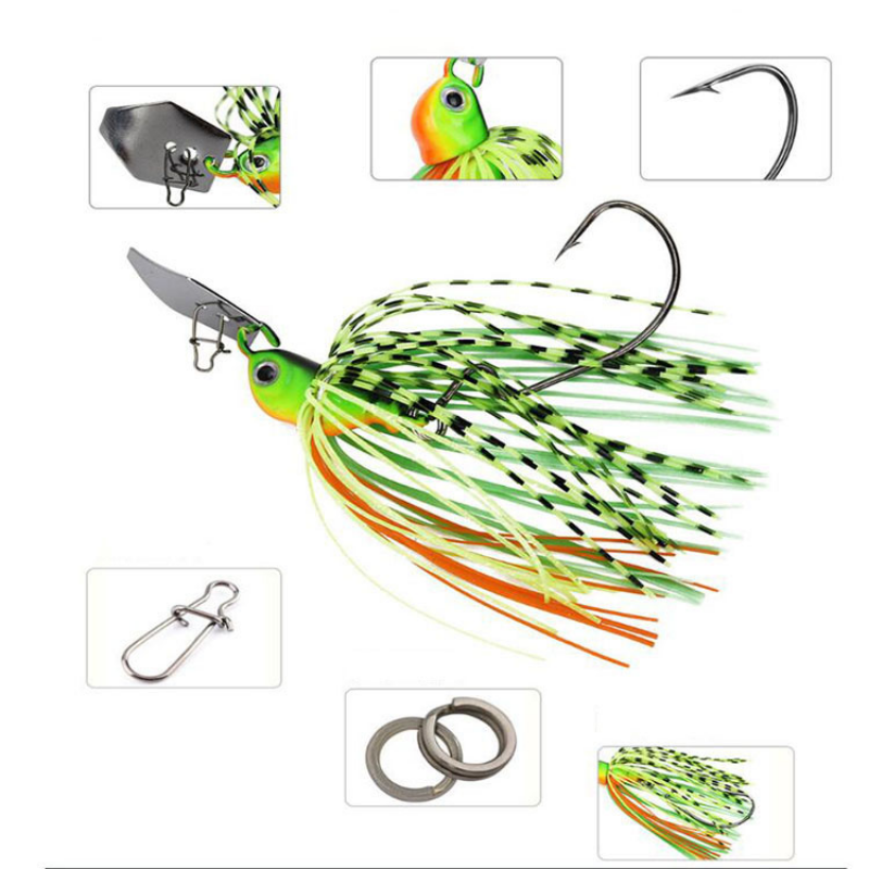Chatter Bait 7g 9g 11g 14g 21g - Fishing Lure Buzzbait 评论和价格