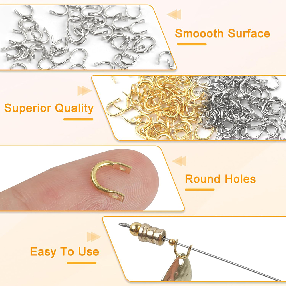 300Pcs Fishing Spinner Clevis  - Fishing Lure Spinner 评论和价格