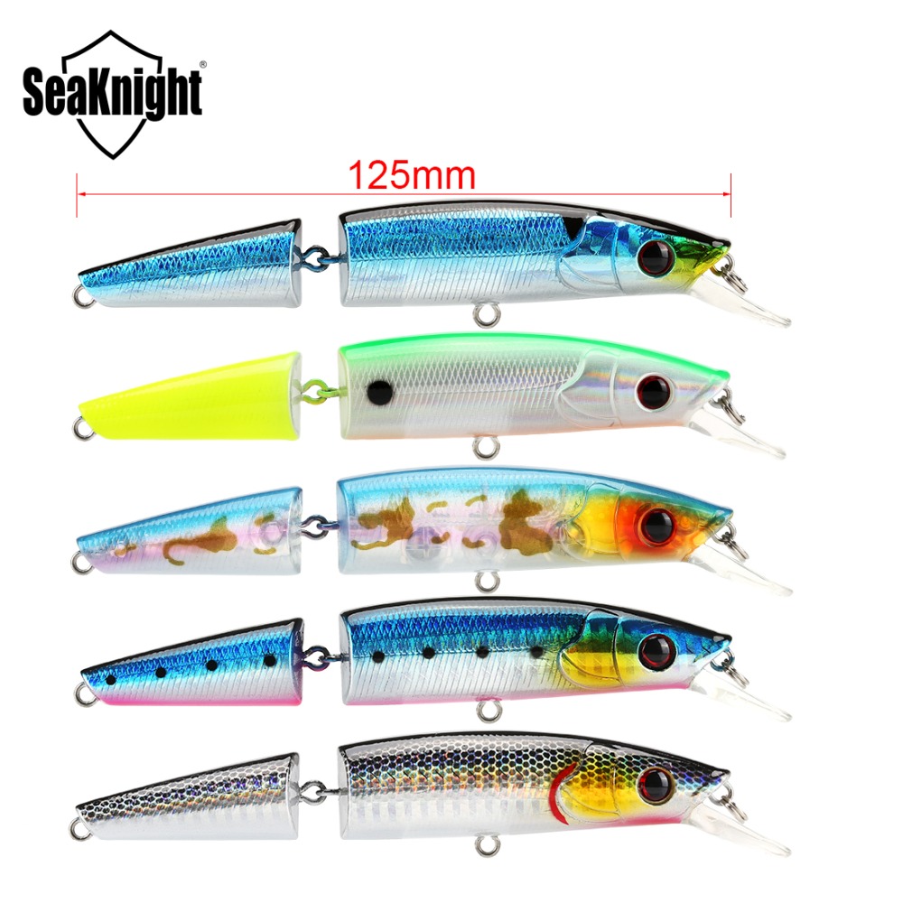 SeaKnight Minnow SK041 Jointed - Fishing Lure Popper 评论和价格