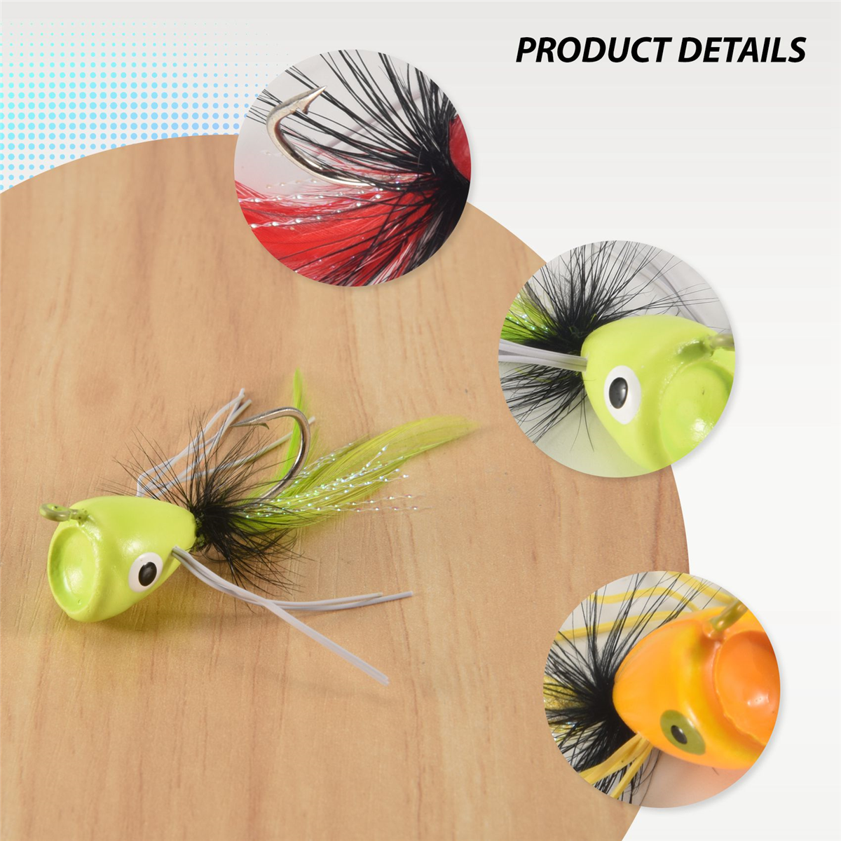 10PCS Fly Fishing Poppers,Topw - Fishing Lure Popper 评论和价格
