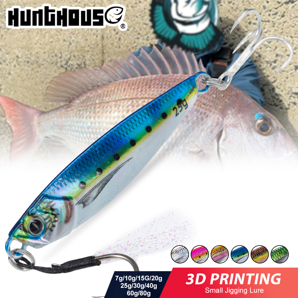 Hunthouse Metal Jig Fishing Lu - Fishing Lure Spoon 评论和价格