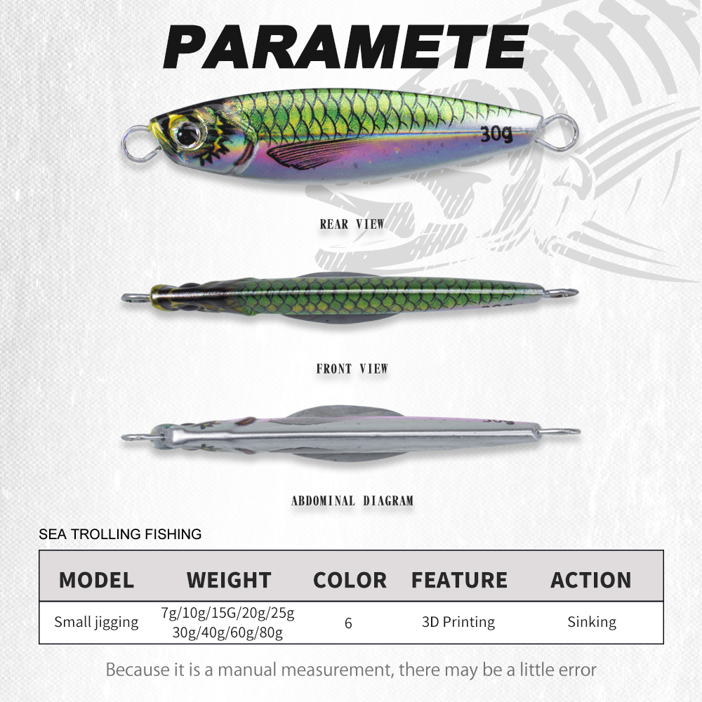 Hunthouse Metal Jig Fishing Lu - Fishing Lure Spoon 评论和价格