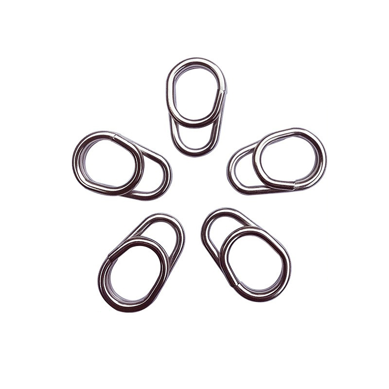 50/100pcs Stainless Steel Ocea - Fishing Lure Accessories 评论和价格
