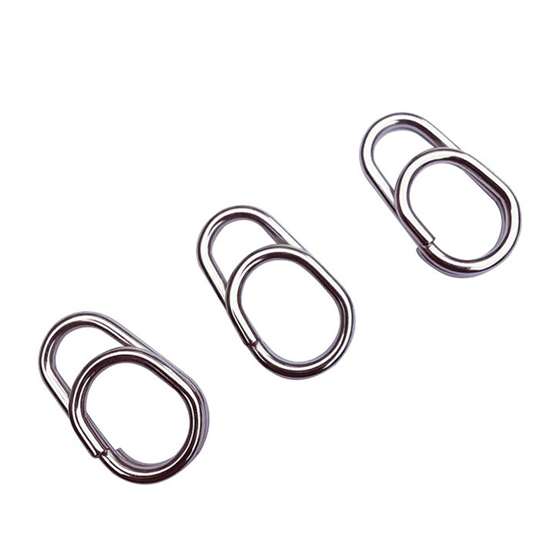 50/100pcs Stainless Steel Ocea - Fishing Lure Accessories 评论和价格