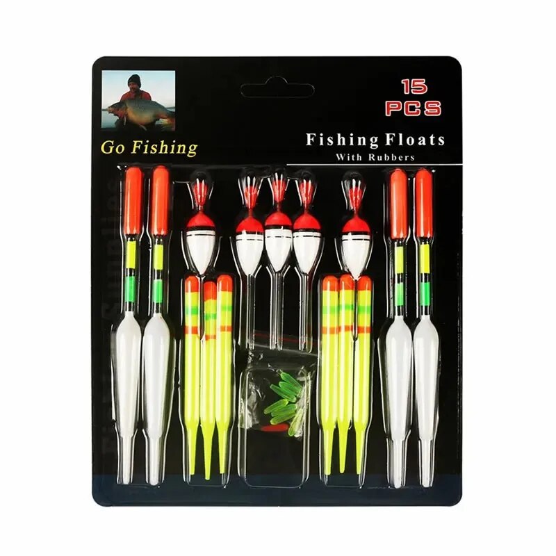 Fishing Float Set 15pc Profess - Fishing Lure Topwater 评论和价格