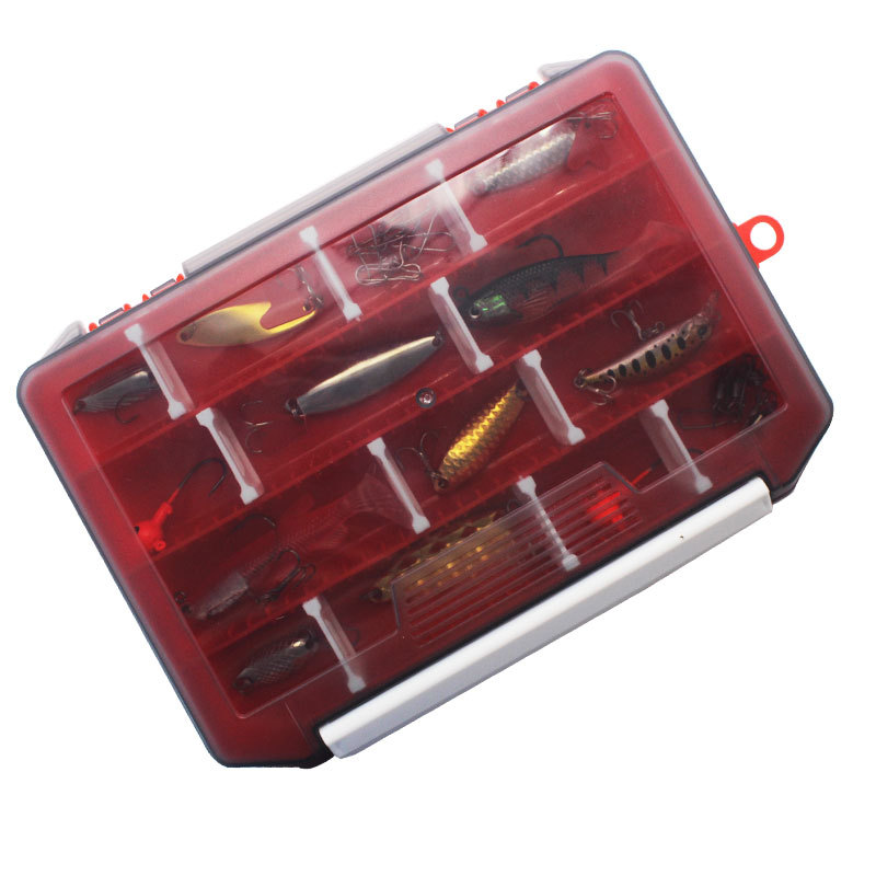Six color single-layer inserte - Fishing Lure Box 评论和价格