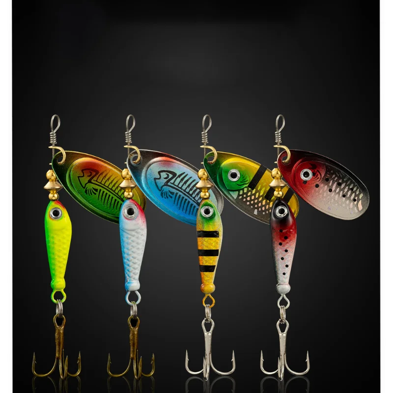 9.1g 7cm Sequins Iscas Artific - Fishing Lure Spinnerbait 评论和价格