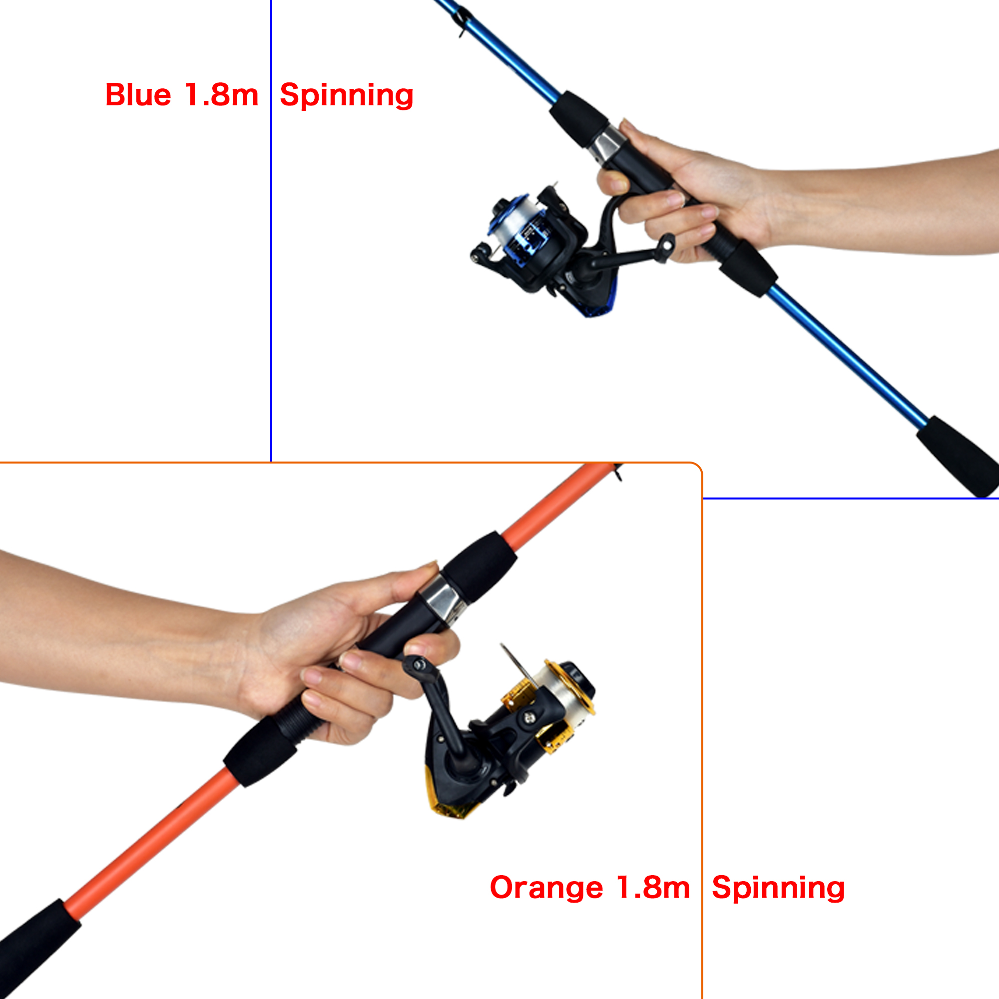 BIUTIFU Spinning Fishing Rod S - Fishing Lure Spinner 评论和价格