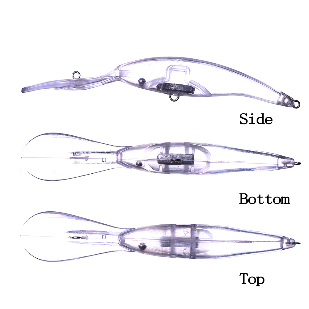 Chan’sHuang 20PCS Unpainted Bl - Fishing Lure Topwater 评论和价格